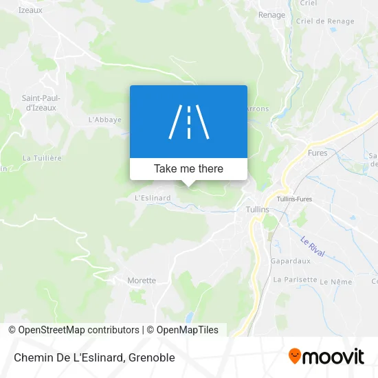 Chemin De L'Eslinard map