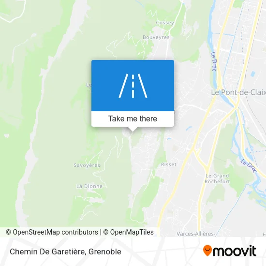 Chemin De Garetière map
