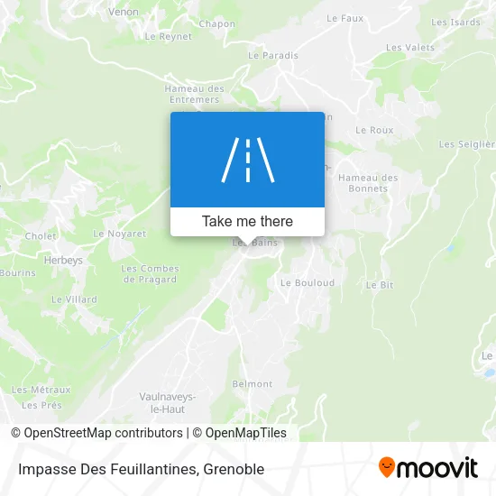Impasse Des Feuillantines map
