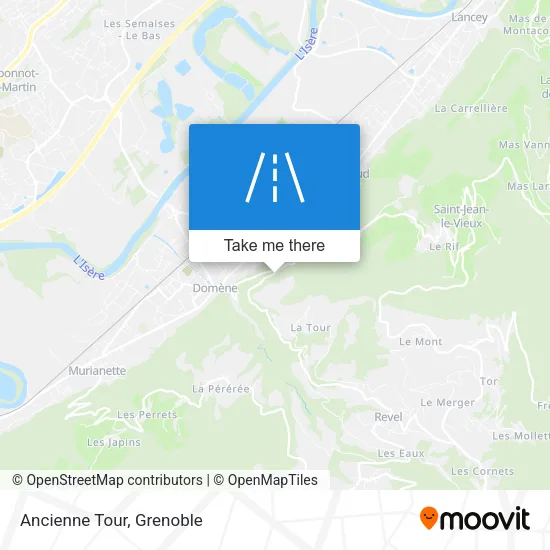 Ancienne Tour map