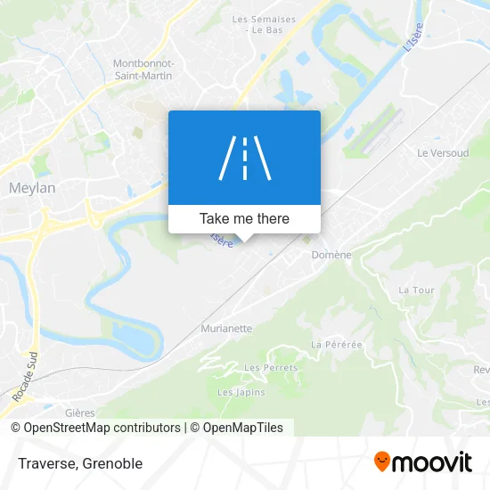 Traverse map