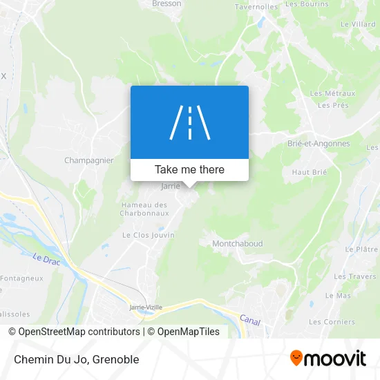 Chemin Du Jo map