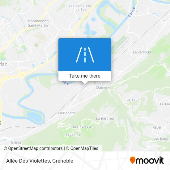 Allée Des Violettes map