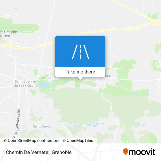 Chemin De Vernatel map