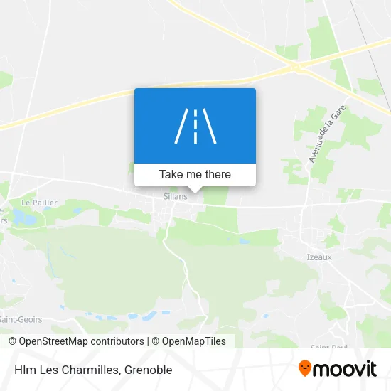 Hlm Les Charmilles map