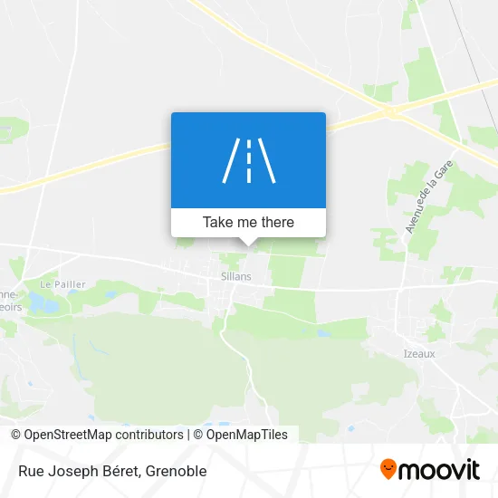Rue Joseph Béret map
