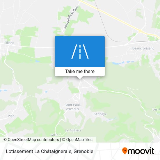 Lotissement La Châtaigneraie map