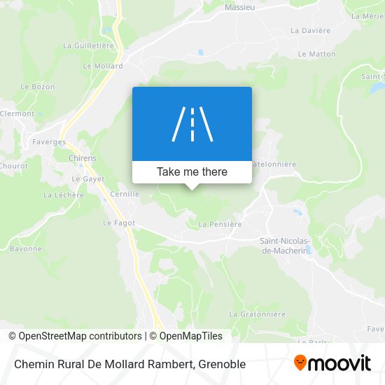 Chemin Rural De Mollard Rambert map