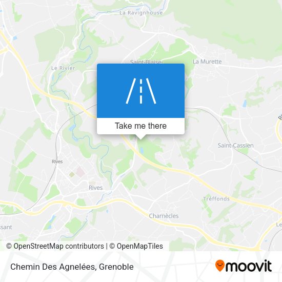 Chemin Des Agnelées map