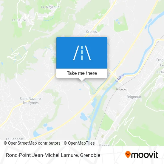 Rond-Point Jean-Michel Lamure map