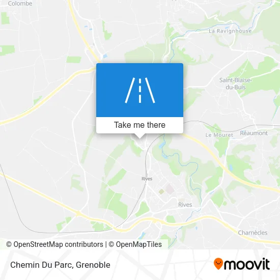 Chemin Du Parc map