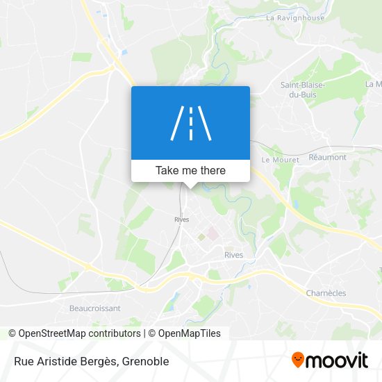 Rue Aristide Bergès map