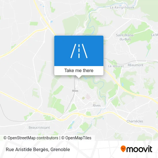Rue Aristide Bergès map