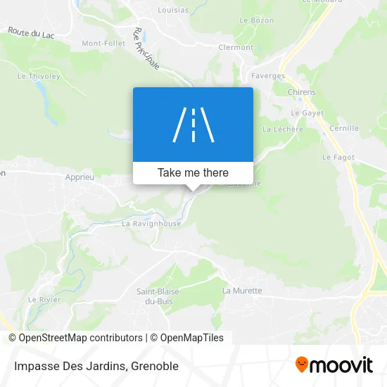 Impasse Des Jardins map