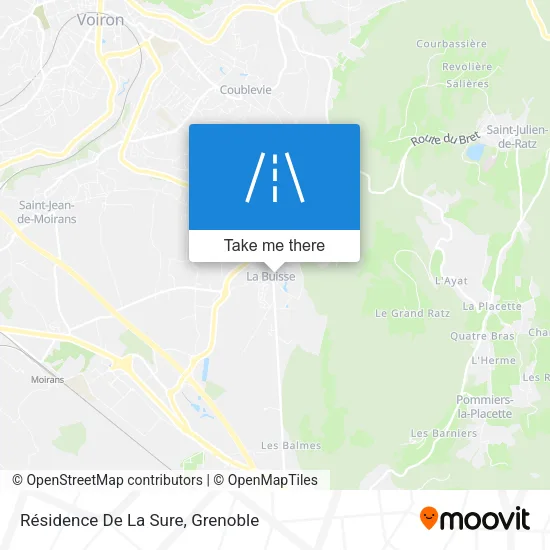 Résidence De La Sure map