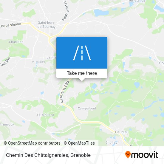 Chemin Des Châtaigneraies map