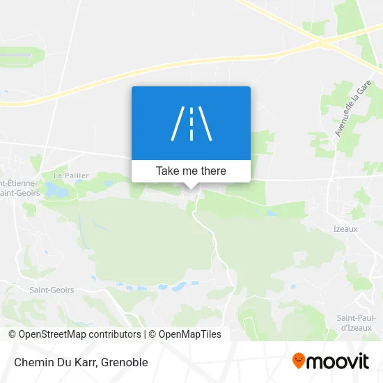 Chemin Du Karr map