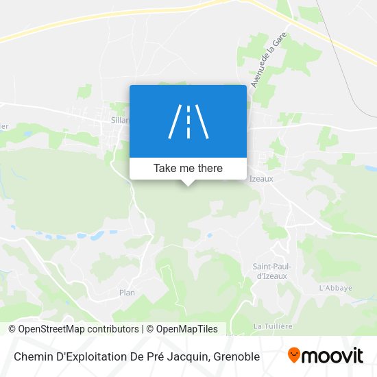 Chemin D'Exploitation De Pré Jacquin map