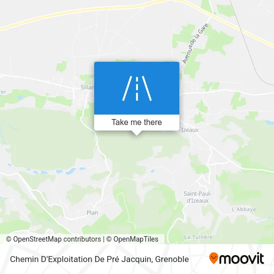 Chemin D'Exploitation De Pré Jacquin map