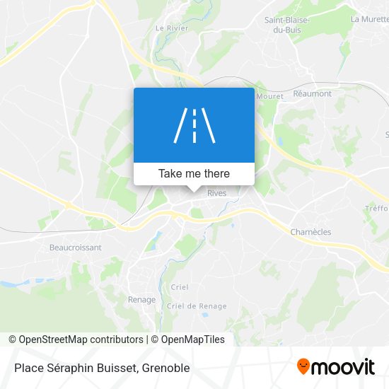 Place Séraphin Buisset map