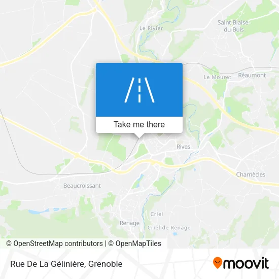 Rue De La Gélinière map