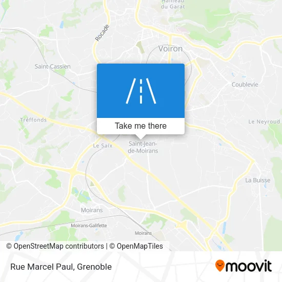 Rue Marcel Paul map