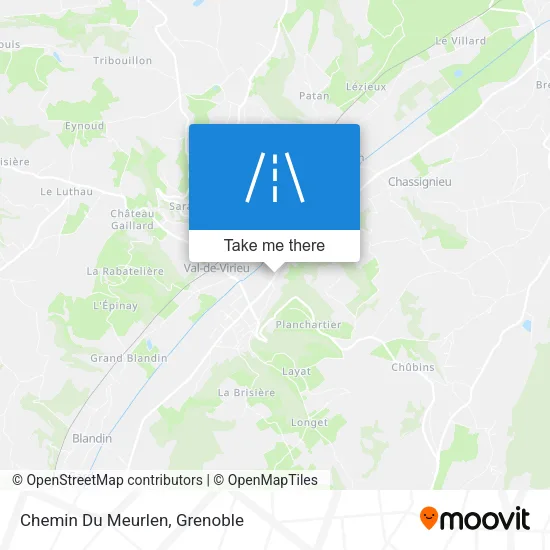 Chemin Du Meurlen map