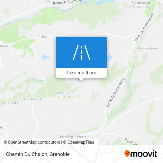 Chemin Du Chalon map