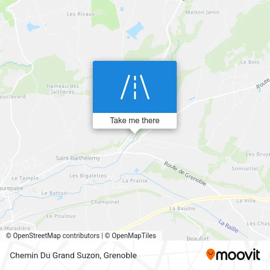 Chemin Du Grand Suzon map