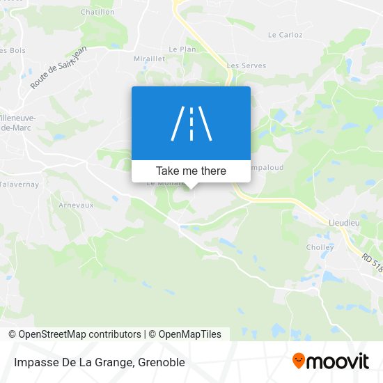 Impasse De La Grange map