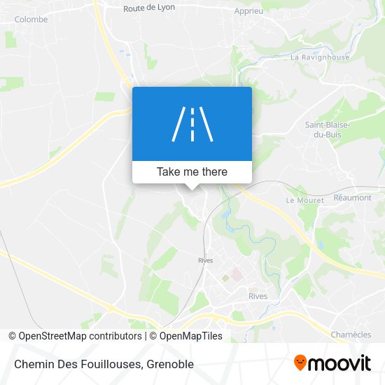 Chemin Des Fouillouses map