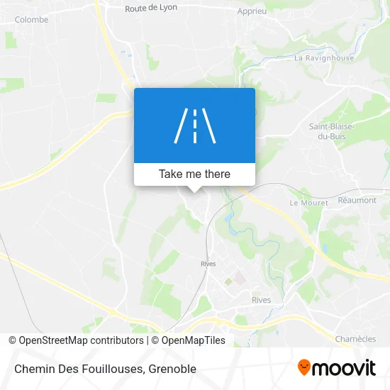 Chemin Des Fouillouses map