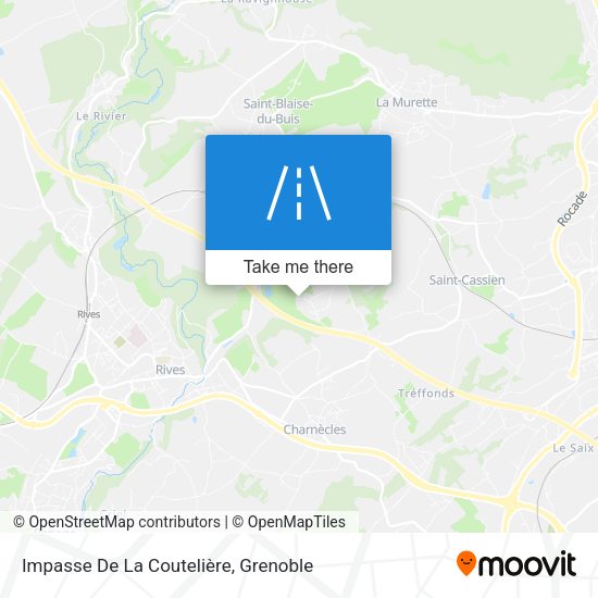 Impasse De La Coutelière map