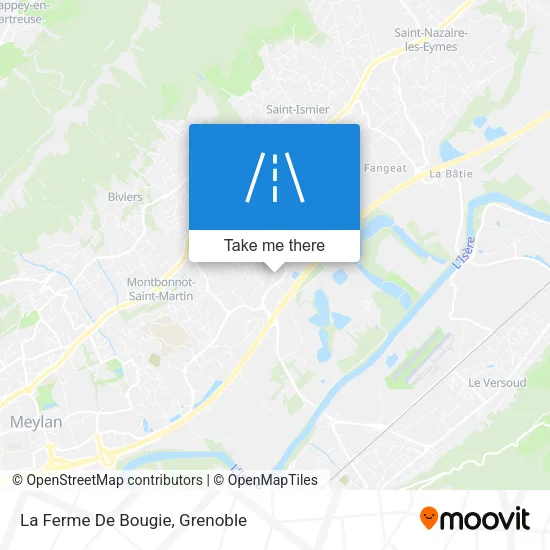 La Ferme De Bougie map