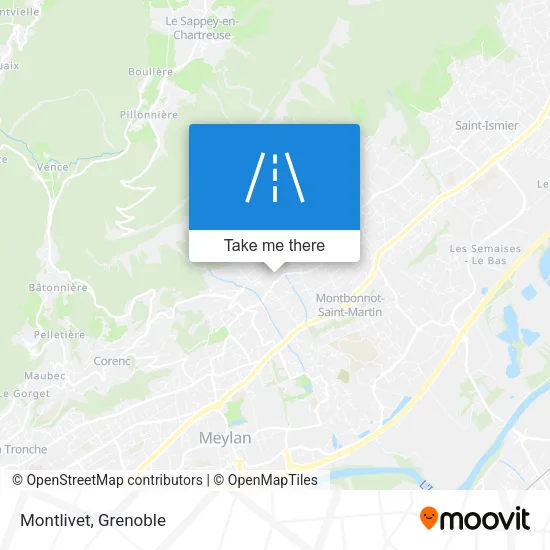 Montlivet map