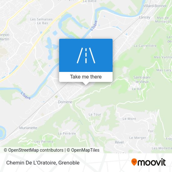 Chemin De L'Oratoire map