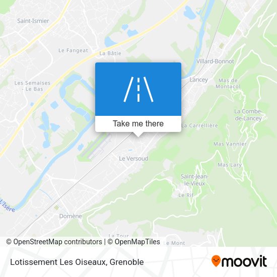 Lotissement Les Oiseaux map