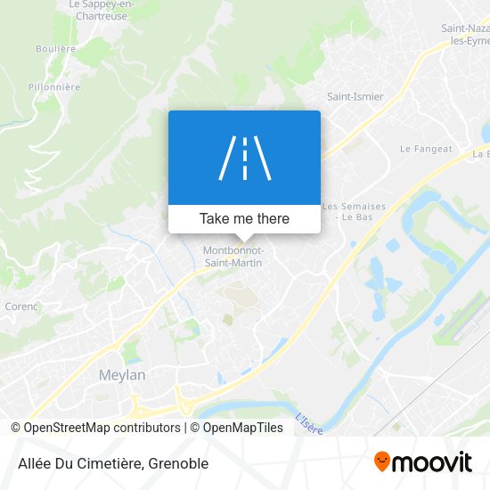 Allée Du Cimetière map
