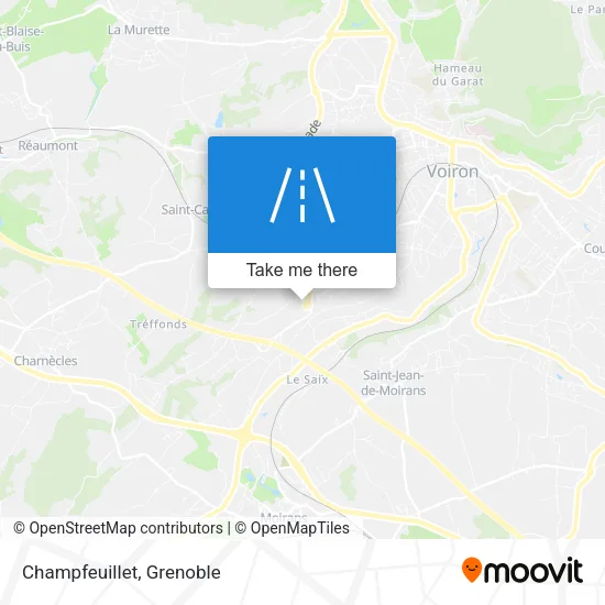 Champfeuillet map