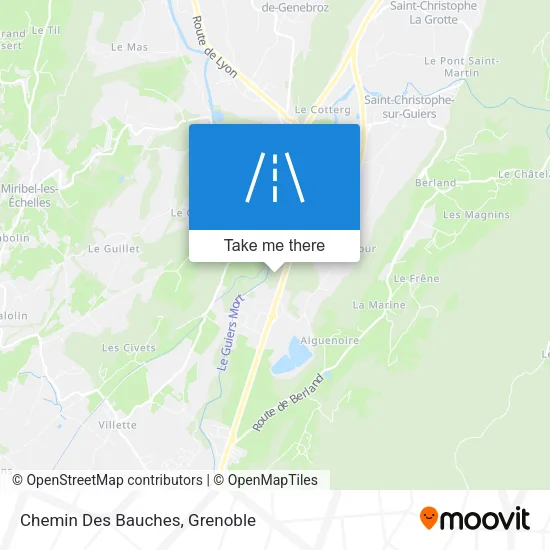 Chemin Des Bauches map