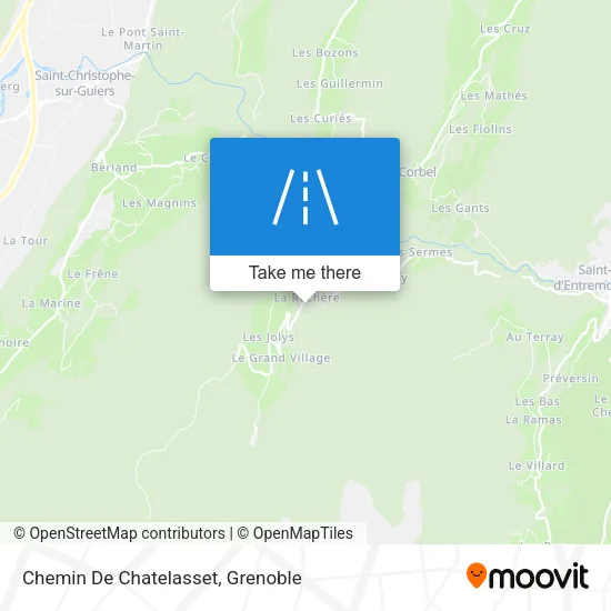 Chemin De Chatelasset map