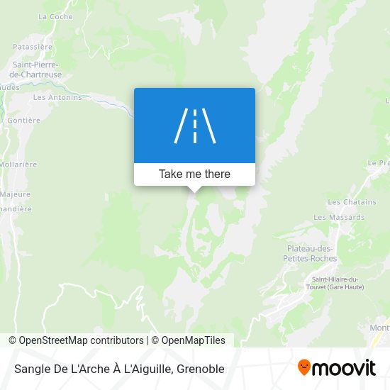 Sangle De L'Arche À L'Aiguille map