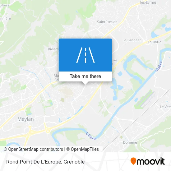 Rond-Point De L'Europe map