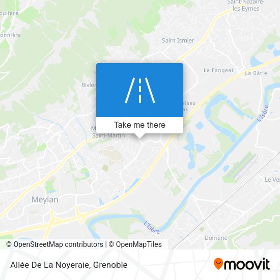 Allée De La Noyeraie map