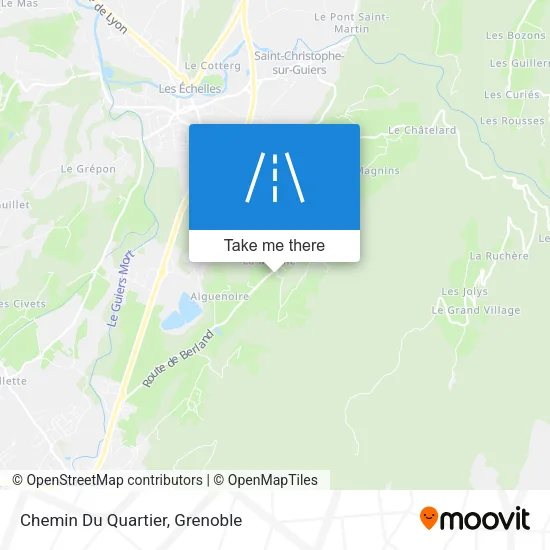 Chemin Du Quartier map