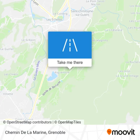 Chemin De La Marine map