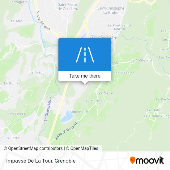 Impasse De La Tour map