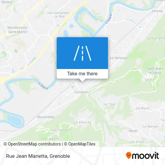 Rue Jean Marietta map