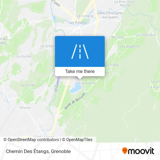 Chemin Des Étangs map