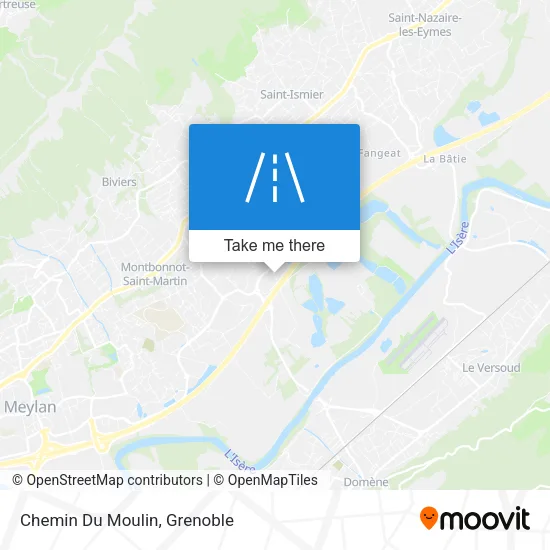 Chemin Du Moulin map